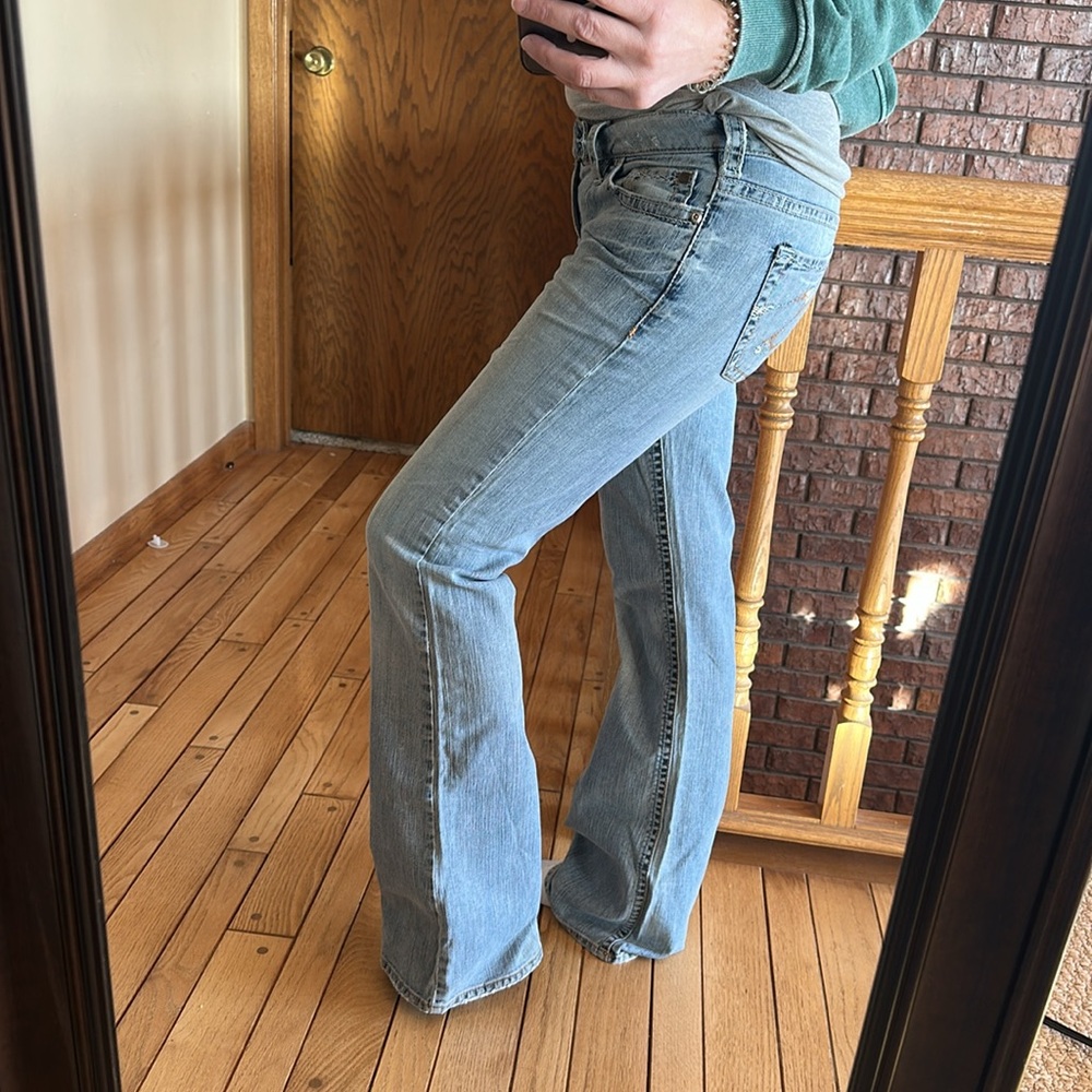 Silver jeans